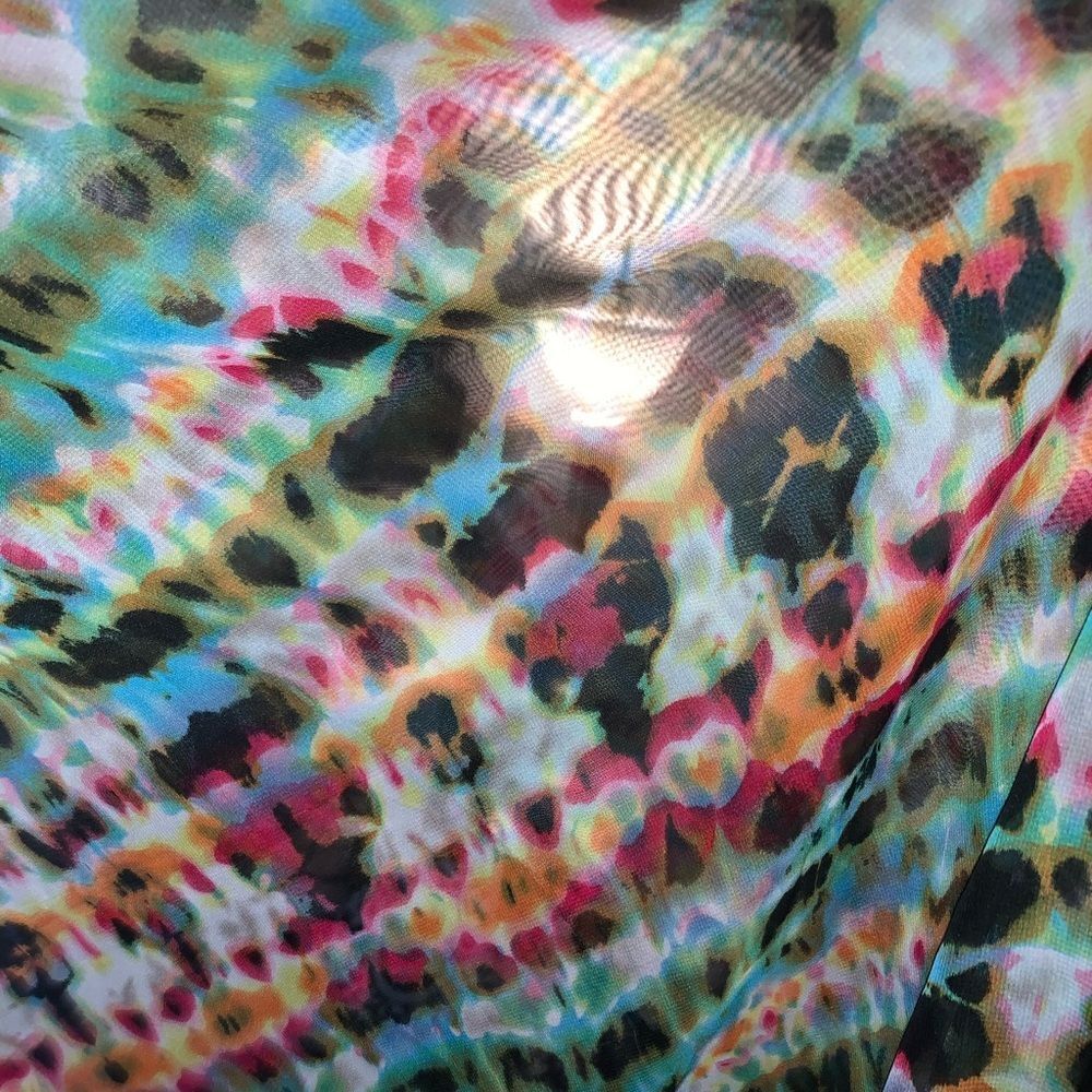 🌈 Maxi Button Down Sheer Cover-Up - Picture 4 of 6